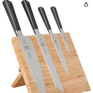 Mercer Culinary Züm 5-Piece Magnetic Board Forged Knife Set
